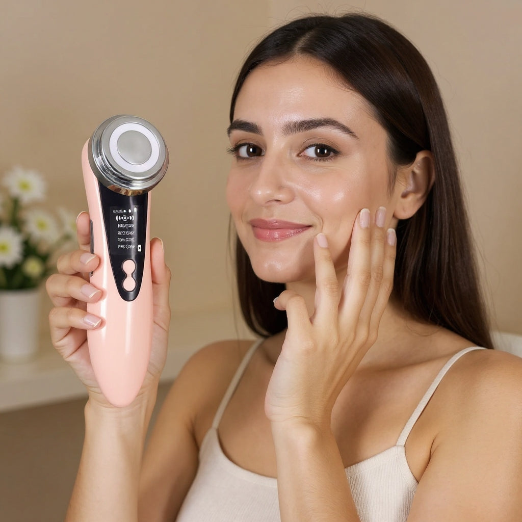 Masajeador facial Ledterapia